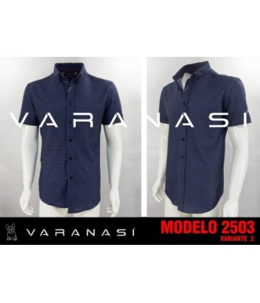 CAMISA CABALLERO MANGA CORTA VARANASI