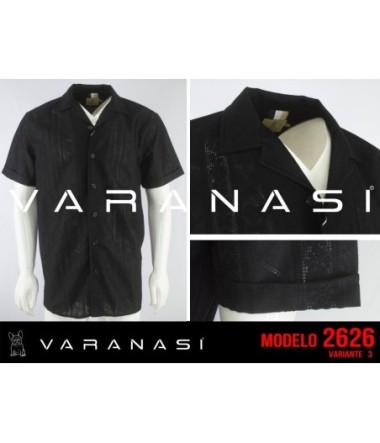 CAMISA CABALLERO MANGA CORTA VARANASI