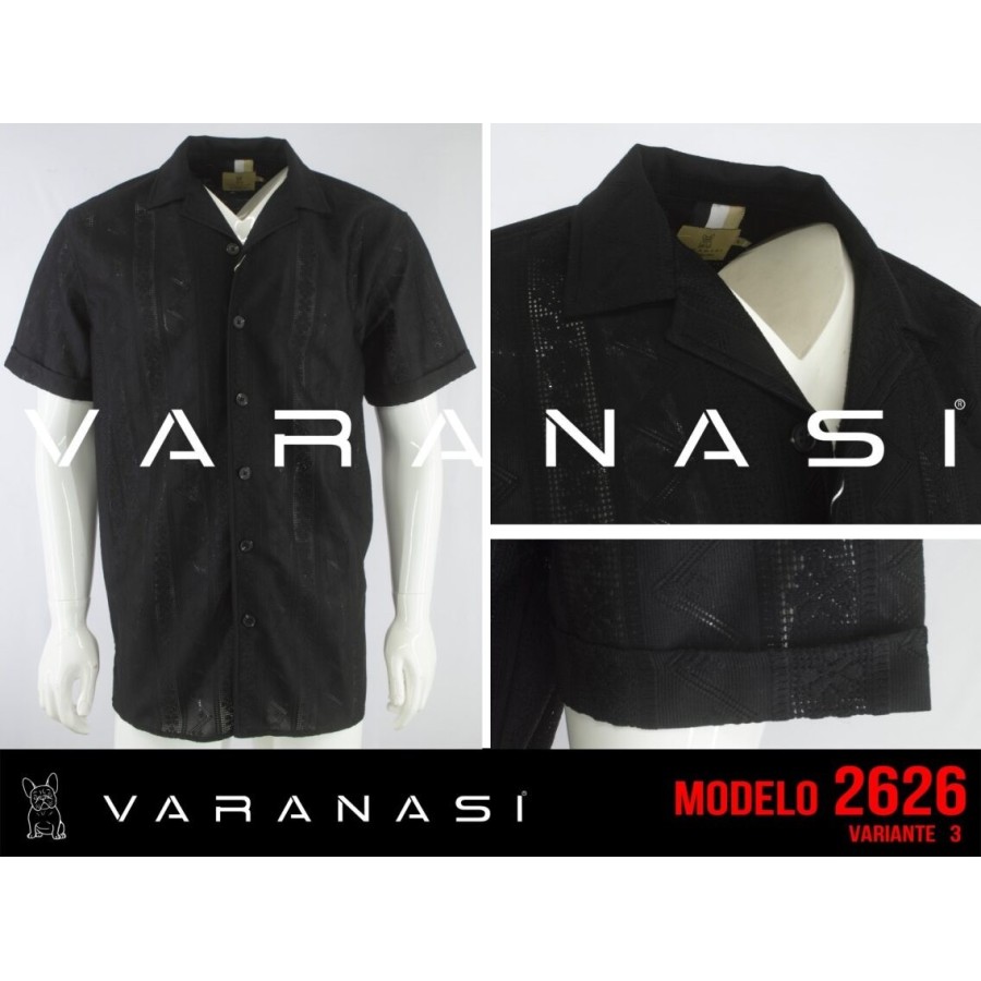 CAMISA CABALLERO MANGA CORTA VARANASI
