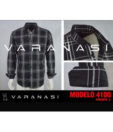 CAMISA CABALLERO MANGA LARGA VARANASI