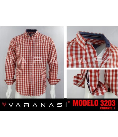 CAMISA CABALLERO MANGA LARGA VARANASI