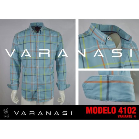 CAMISA CABALLERO MANGA LARGA VARANASI