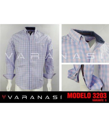 CAMISA CABALLERO MANGA LARGA VARANASI