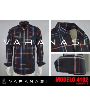 CAMISA CABALLERO MANGA LARGA VARANASI