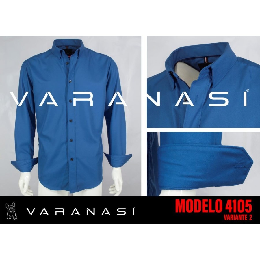 CAMISA CABALLERO MANGA LARGA VARANASI