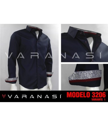 CAMISA CABALLERO MANGA LARGA VARANASI