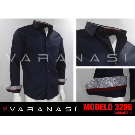 CAMISA CABALLERO MANGA LARGA VARANASI