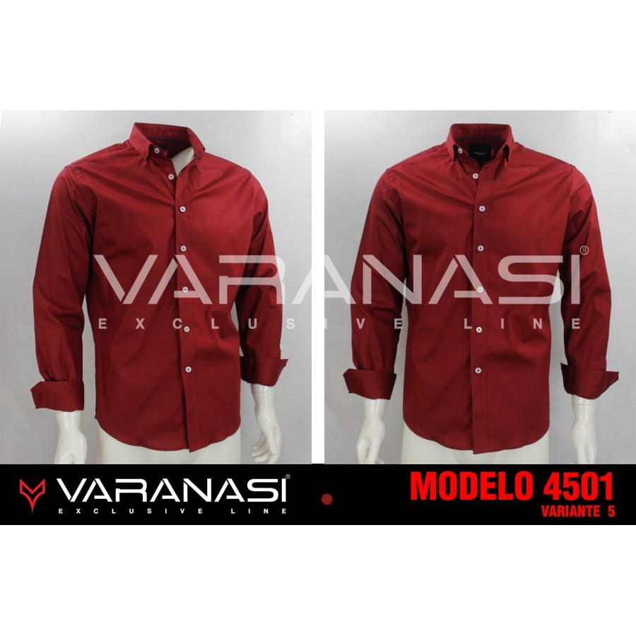 CAMISA CABALLERO MANGA LARGA VARANASI