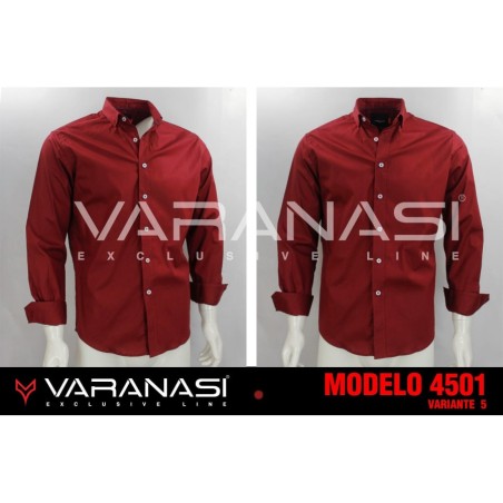 CAMISA CABALLERO MANGA LARGA VARANASI