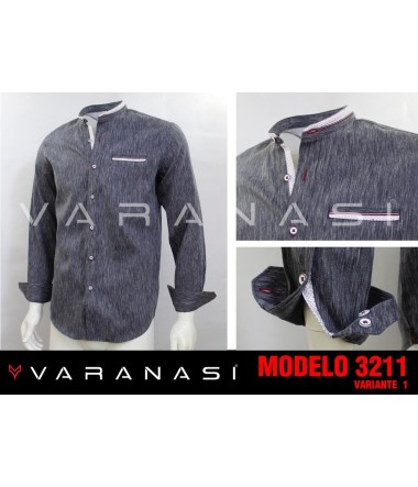 CAMISA CABALLERO MANGA LARGA VARANASI