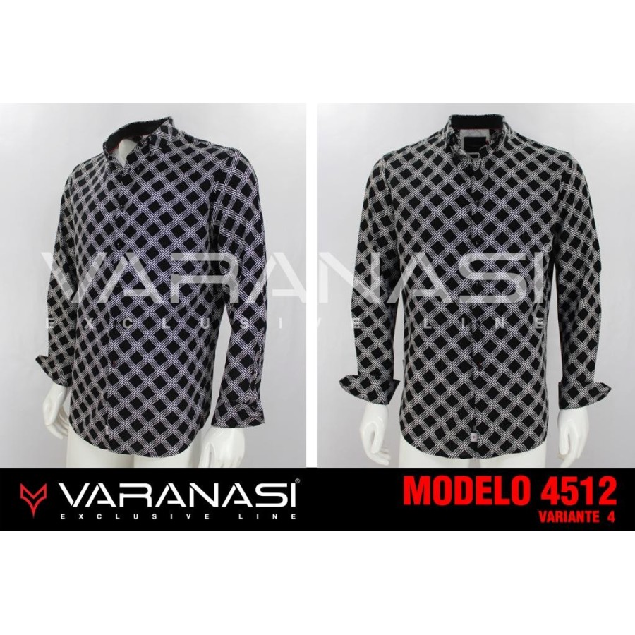 CAMISA CABALLERO MANGA LARGA VARANASI