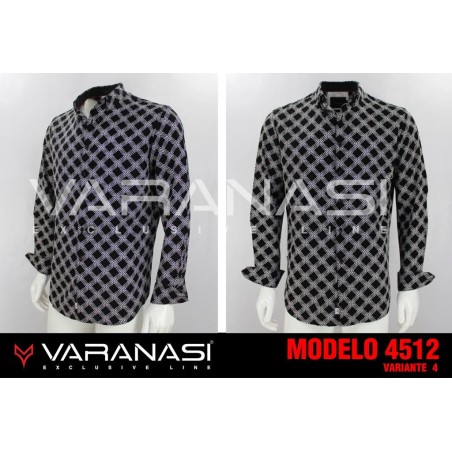 CAMISA CABALLERO MANGA LARGA VARANASI
