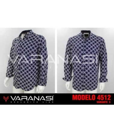 CAMISA CABALLERO MANGA LARGA VARANASI