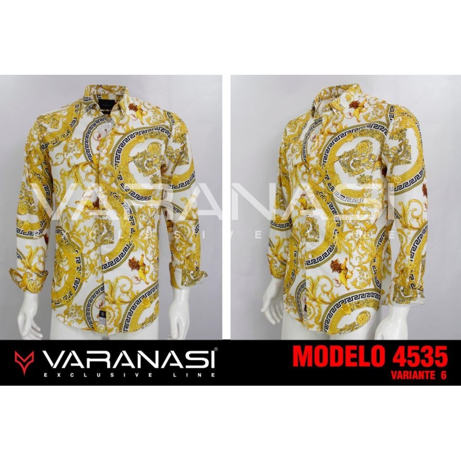 CAMISA CABALLERO MANGA LARGA VARANASI