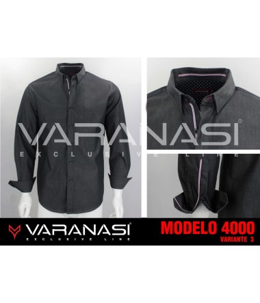 CAMISA CABALLERO MANGA LARGA VARANASI
