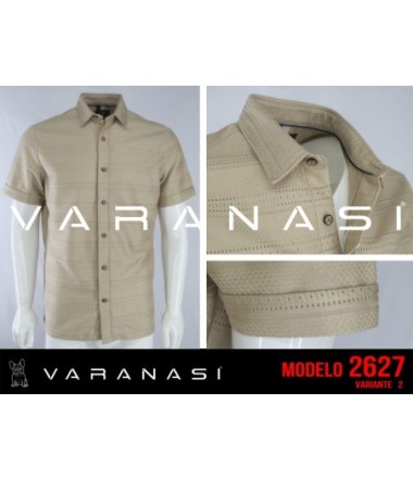 CAMISA CABALLERO MANGA CORTA VARANASI