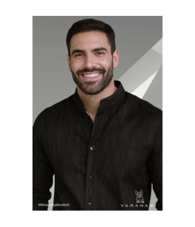 CAMISA CABALLERO MANGA LARGA VARANASI