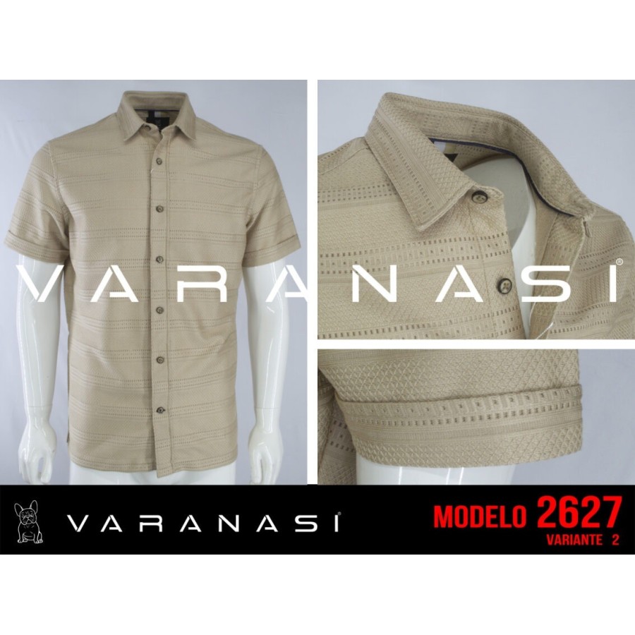 CAMISA CABALLERO MANGA CORTA VARANASI
