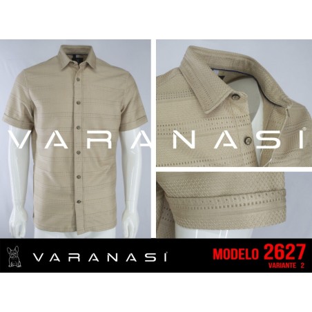 CAMISA CABALLERO MANGA CORTA VARANASI