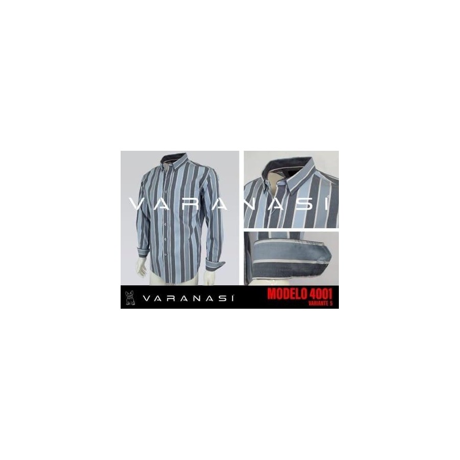 CAMISA CABALLERO MANGA LARGA VARANASI CAMISA CABALLERO MANGA LARGA VARANASI