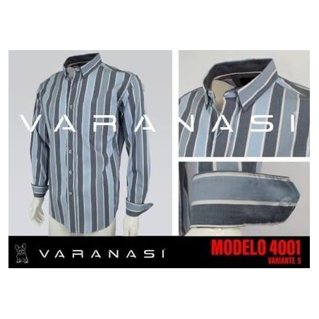 CAMISA CABALLERO MANGA LARGA VARANASI