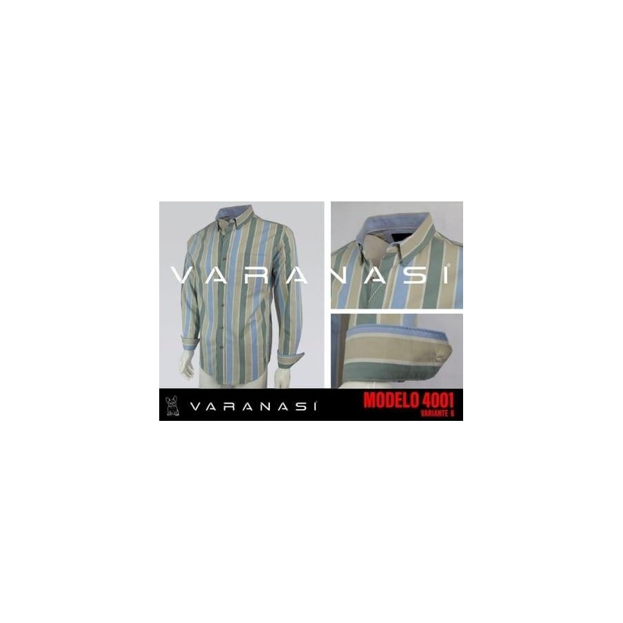 CAMISA CABALLERO MANGA LARGA VARANASI CAMISA CABALLERO MANGA LARGA VARANASI