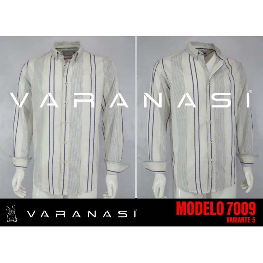 CAMISA CABALLERO MANGA LARGA VARANASI