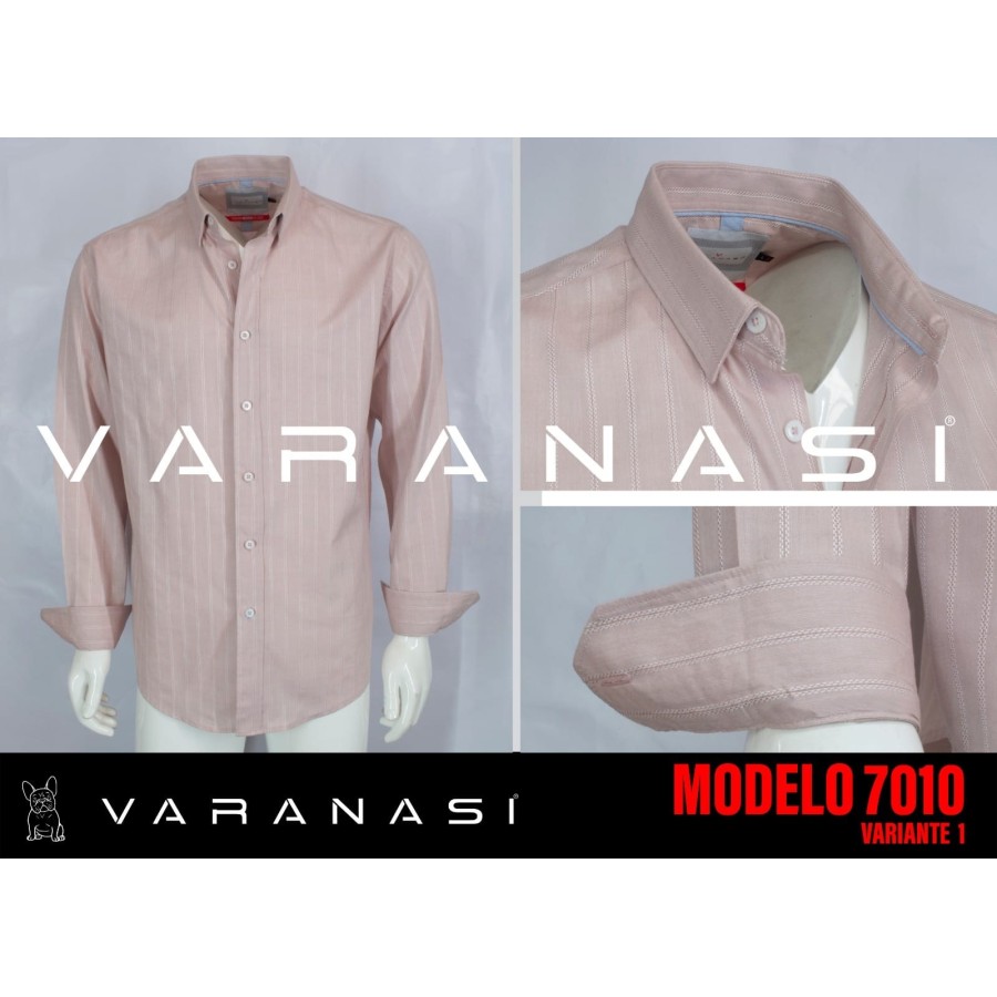CAMISA CABALLERO MANGA LARGA VARANASI