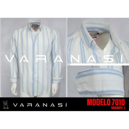 CAMISA CABALLERO MANGA LARGA VARANASI