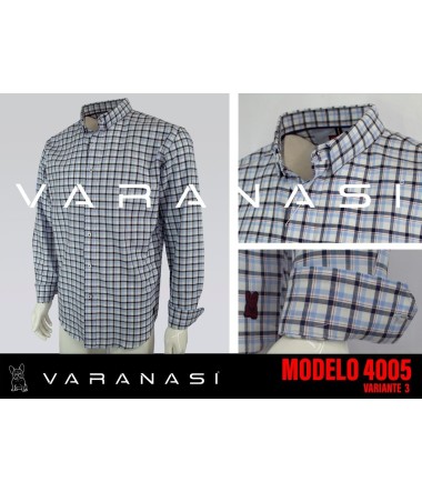 CAMISA CABALLERO MANGA LARGA VARANASI