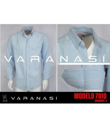 CAMISA CABALLERO MANGA LARGA VARANASI