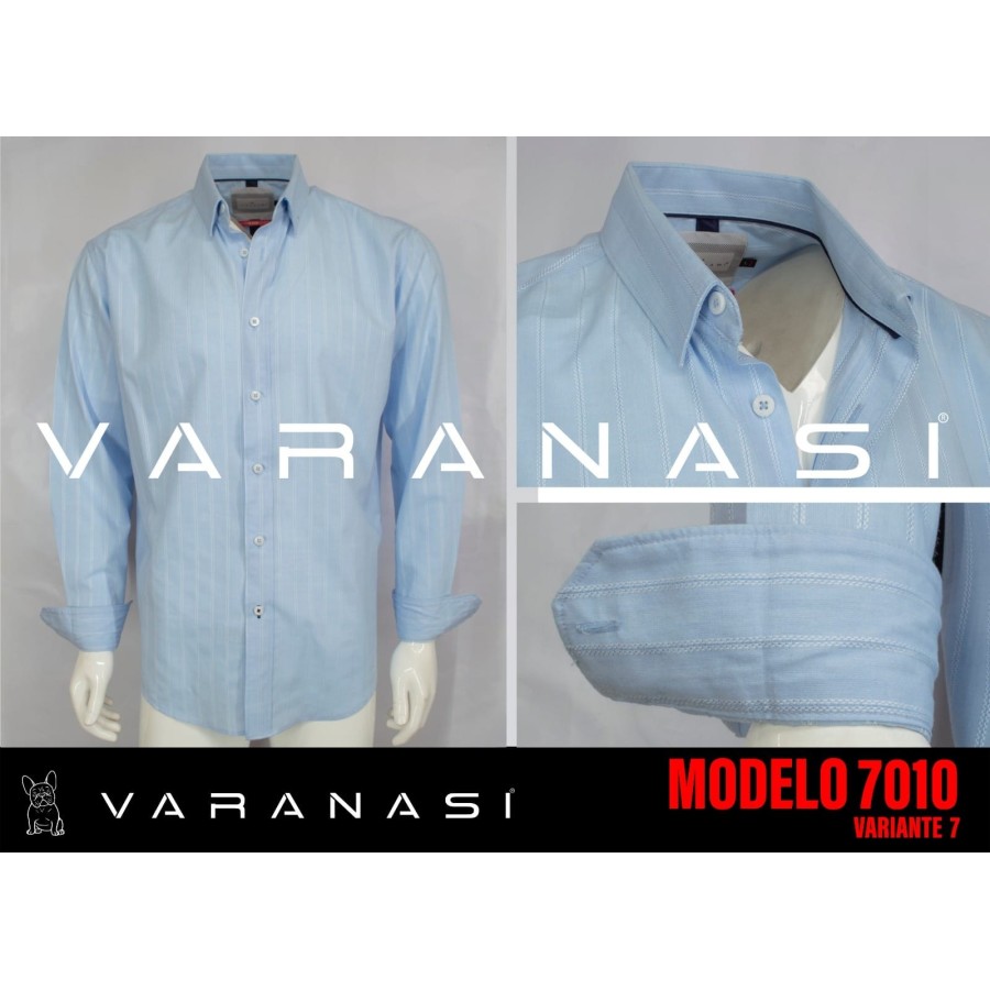 CAMISA CABALLERO MANGA LARGA VARANASI
