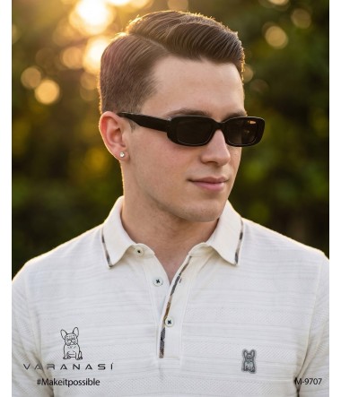 PLAYERA TIPO POLO CABALLERO VARANASI