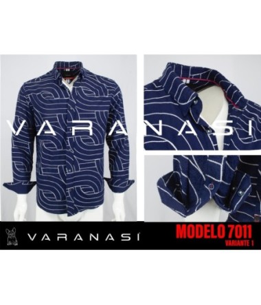 CAMISA CABALLERO MANGA LARGA VARANASI