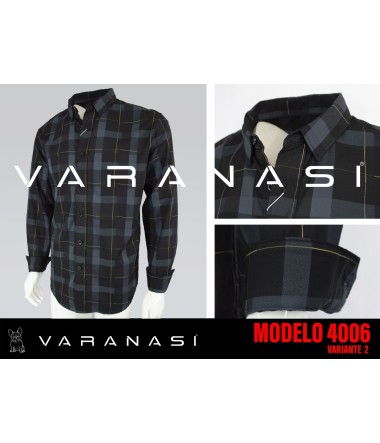 CAMISA CABALLERO MANGA LARGA VARANASI