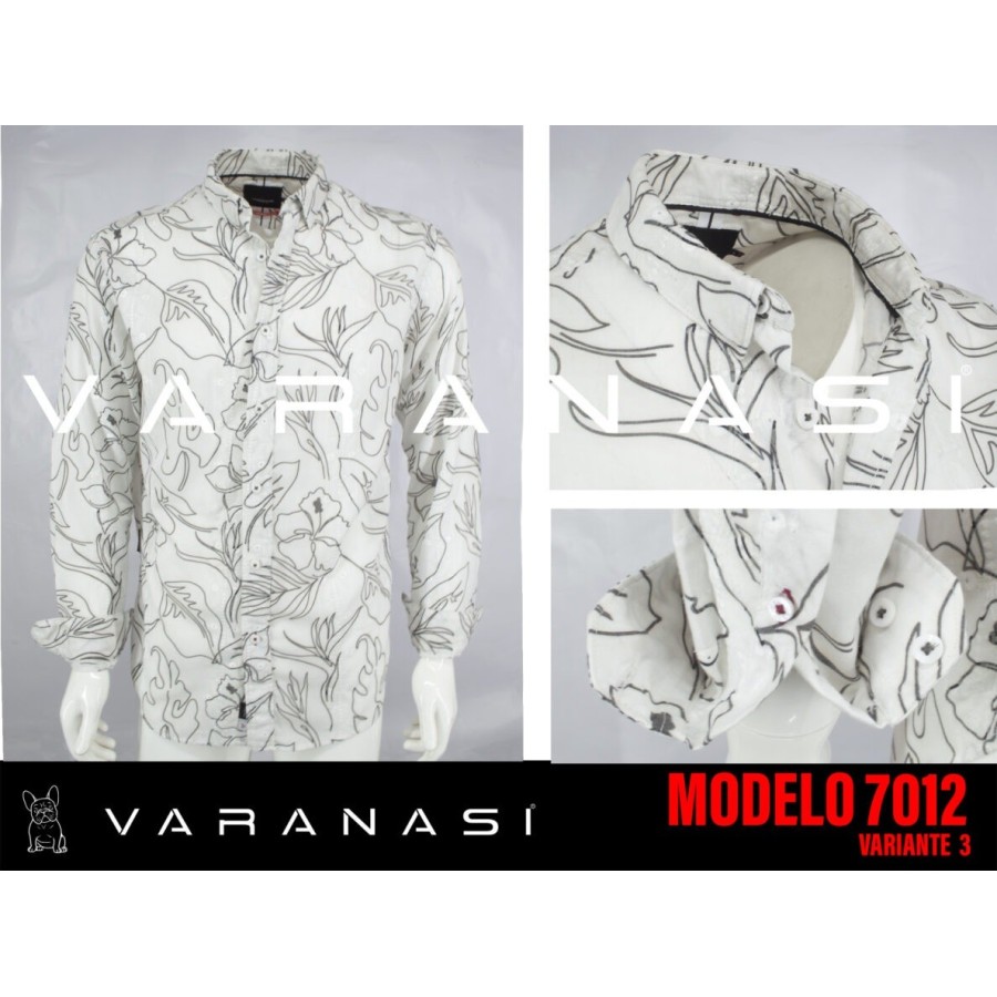 CAMISA CABALLERO MANGA LARGA VARANASI