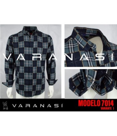 CAMISA CABALLERO MANGA LARGA VARANASI