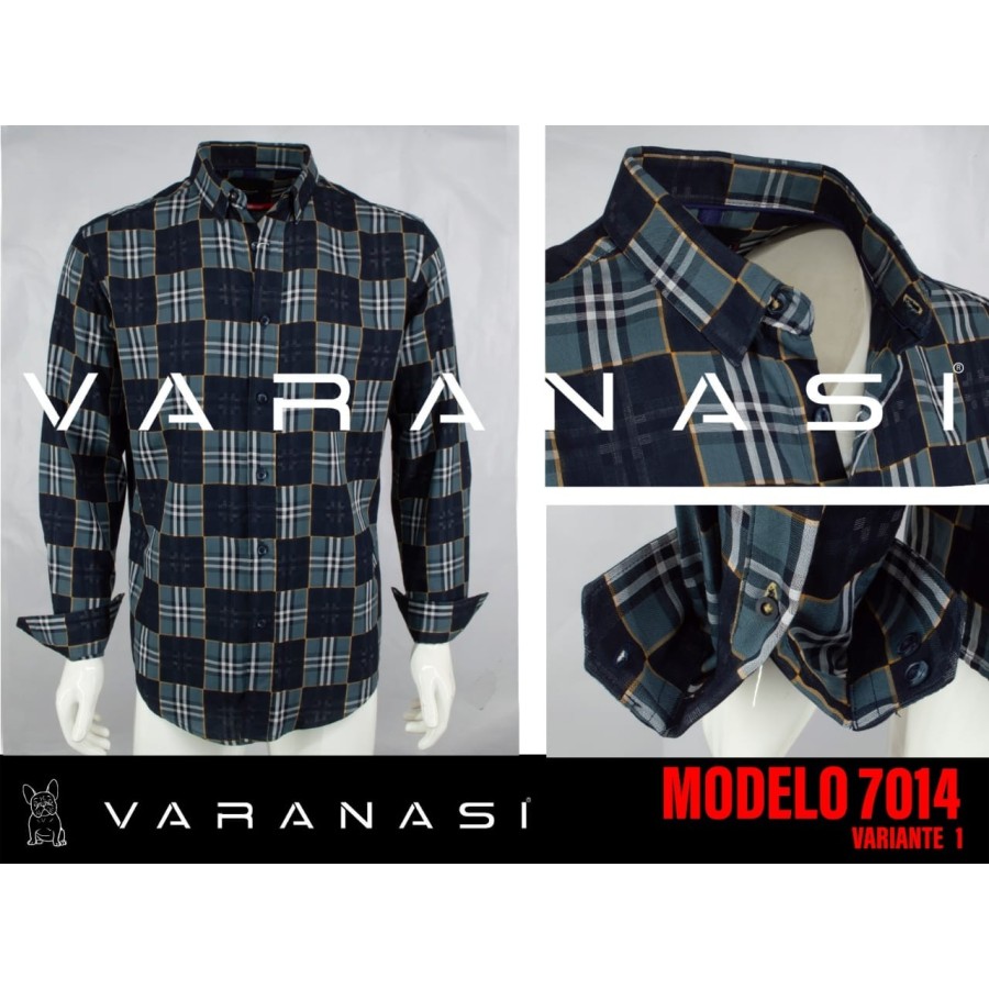 CAMISA CABALLERO MANGA LARGA VARANASI