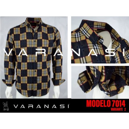 CAMISA CABALLERO MANGA LARGA VARANASI