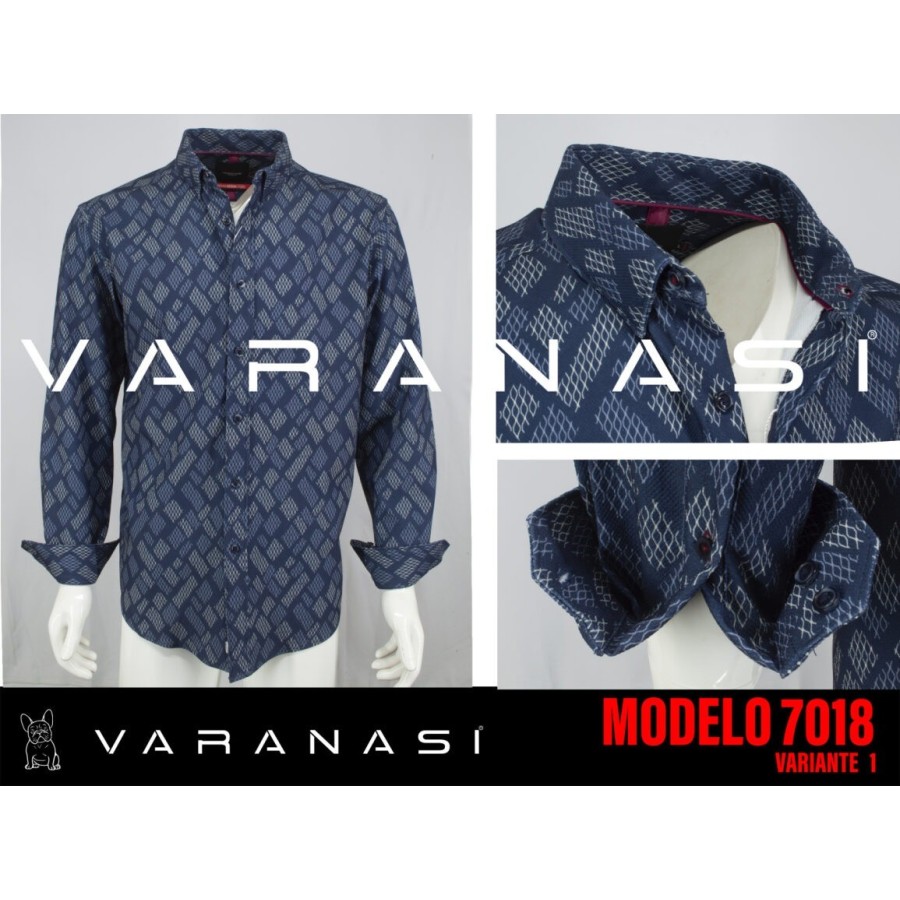 CAMISA CABALLERO MANGA LARGA VARANASI
