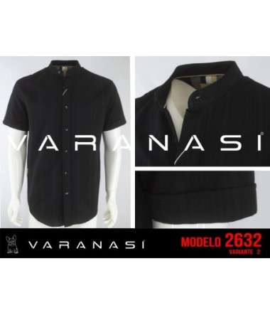 CAMISA CABALLERO MANGA CORTA VARANASI