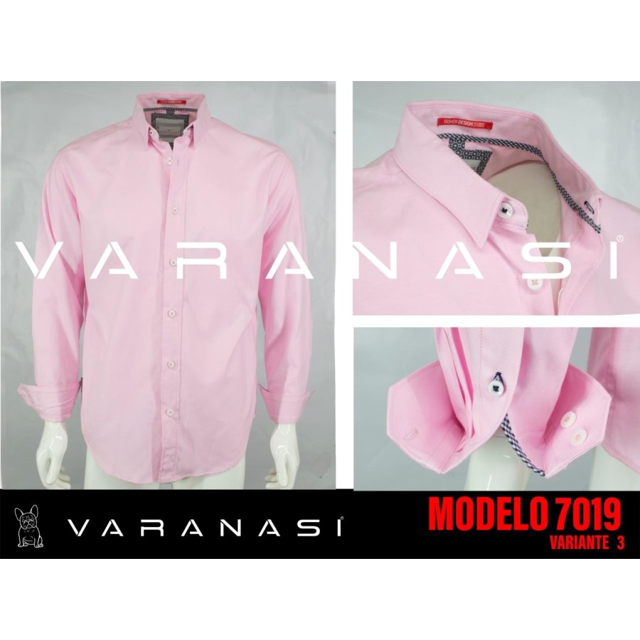 CAMISA CABALLERO MANGA LARGA VARANASI