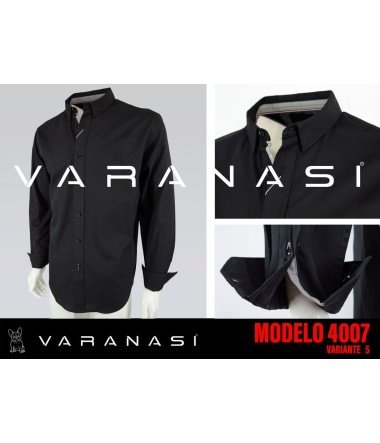 CAMISA CABALLERO MANGA LARGA VARANASI
