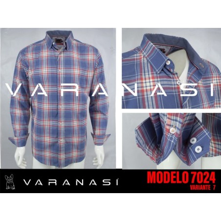 CAMISA CABALLERO MANGA LARGA VARANASI