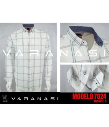 CAMISA CABALLERO MANGA LARGA VARANASI