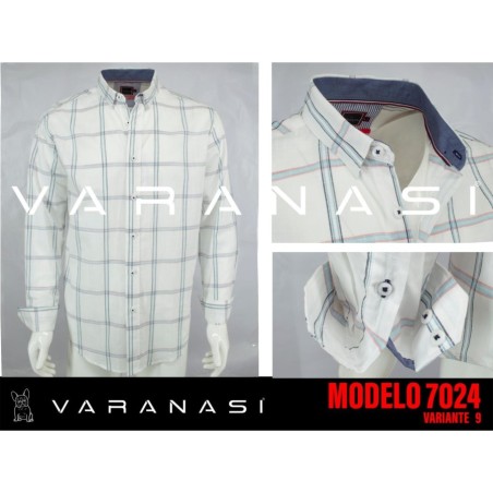 CAMISA CABALLERO MANGA LARGA VARANASI