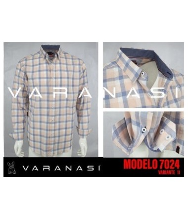CAMISA CABALLERO MANGA LARGA VARANASI