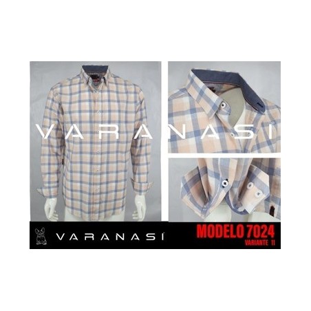 CAMISA CABALLERO MANGA LARGA VARANASI