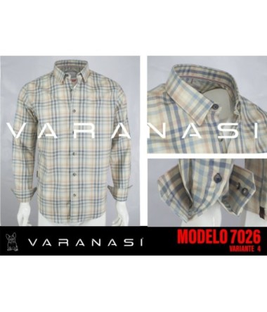 CAMISA CABALLERO MANGA LARGA VARANASI