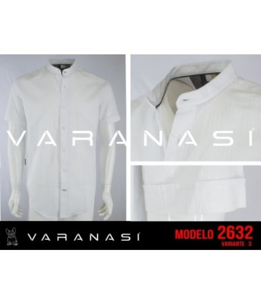 CAMISA CABALLERO MANGA CORTA VARANASI